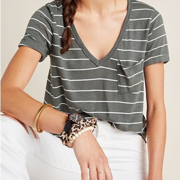 Anthropologie Asymmetric Tee - Picture 2 of 6